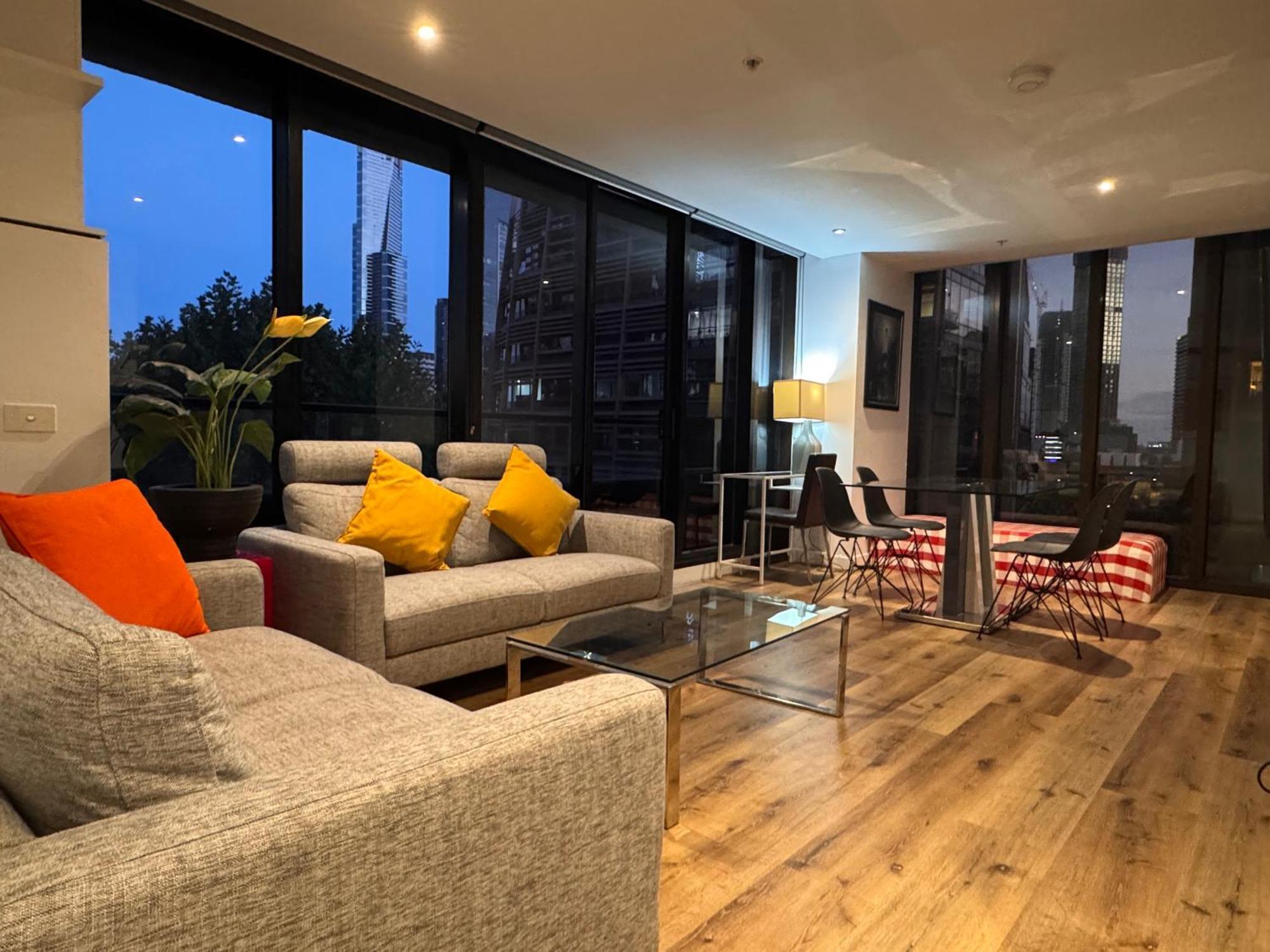 Aura On Flinders Serviced Apartments Мелбърн Екстериор снимка