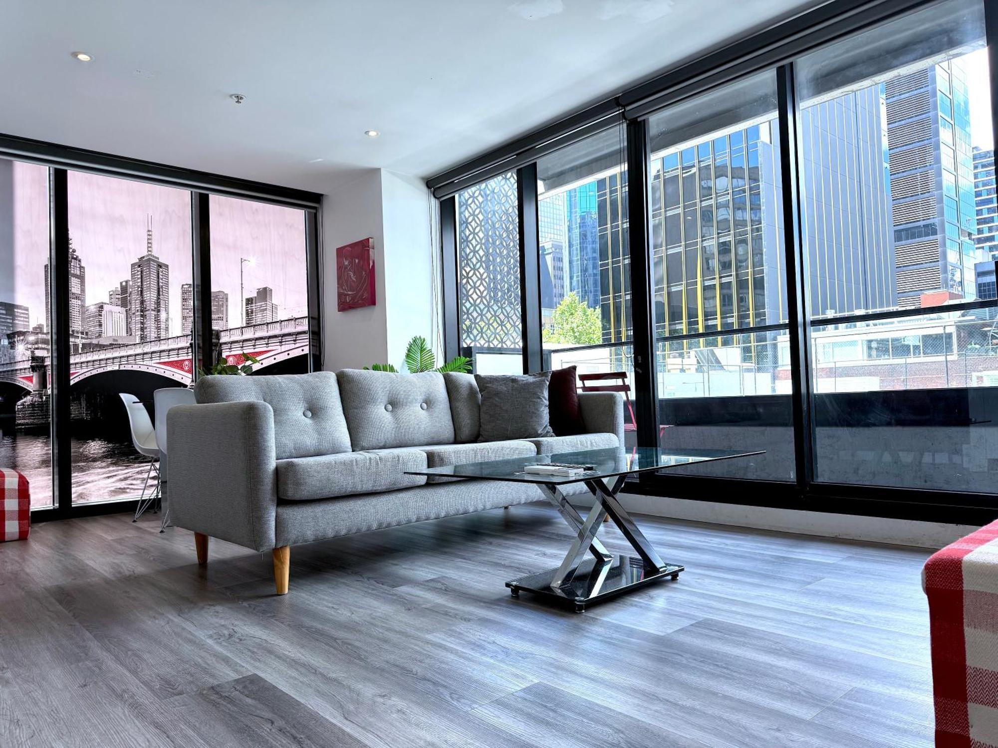 Aura On Flinders Serviced Apartments Мелбърн Екстериор снимка